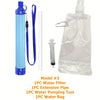 10,000 Gallon Portable Water Filter Straw