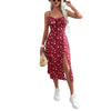 Women's Floral Spaghetti Strap Summer Dress