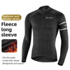 WEST BIKING Winter Fleece Cycling Jersey