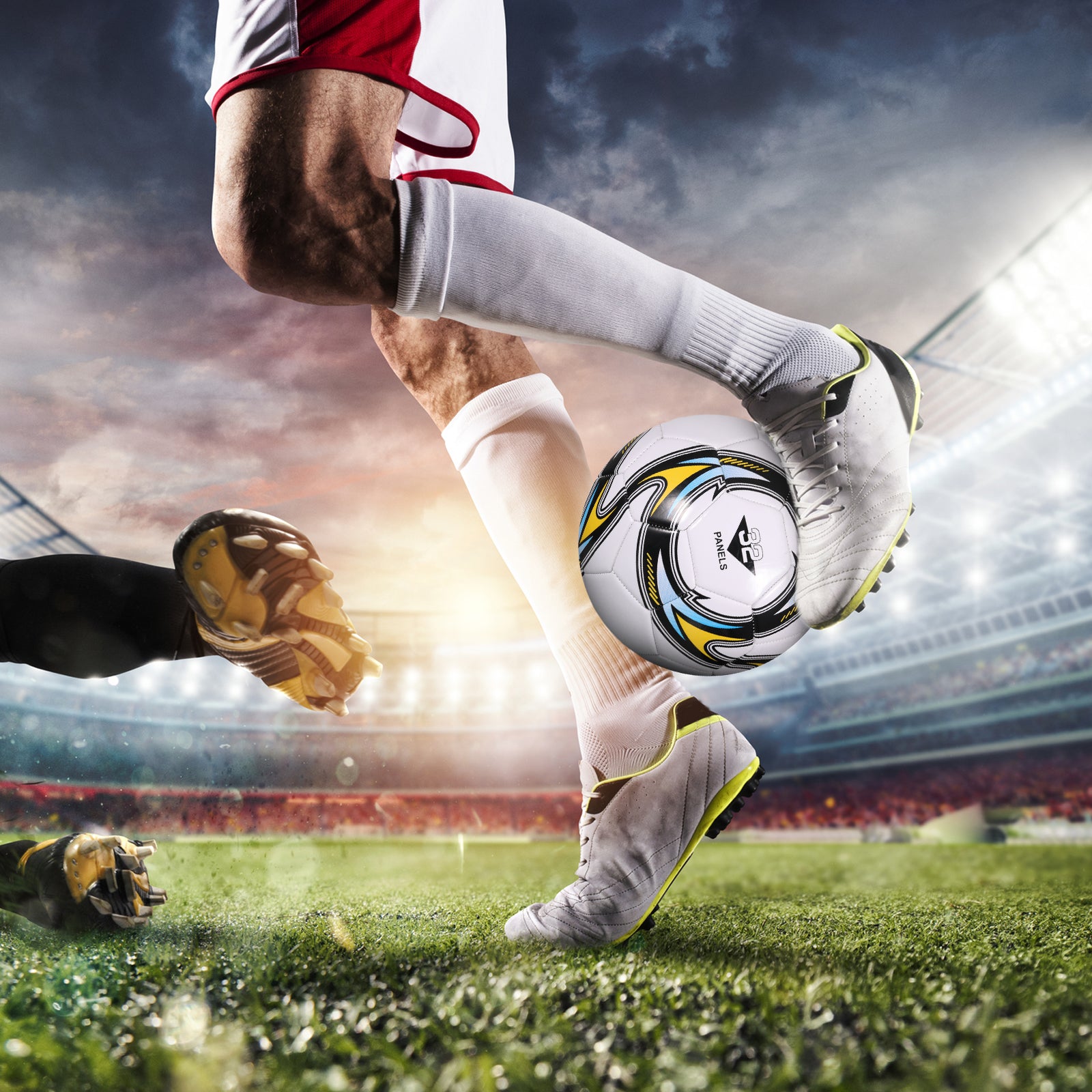 Official Size 5 PVC Soccer Ball – Match & Training