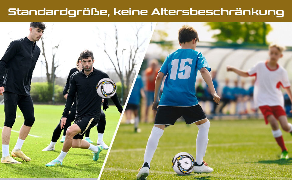 Official Size 5 PVC Soccer Ball – Match & Training