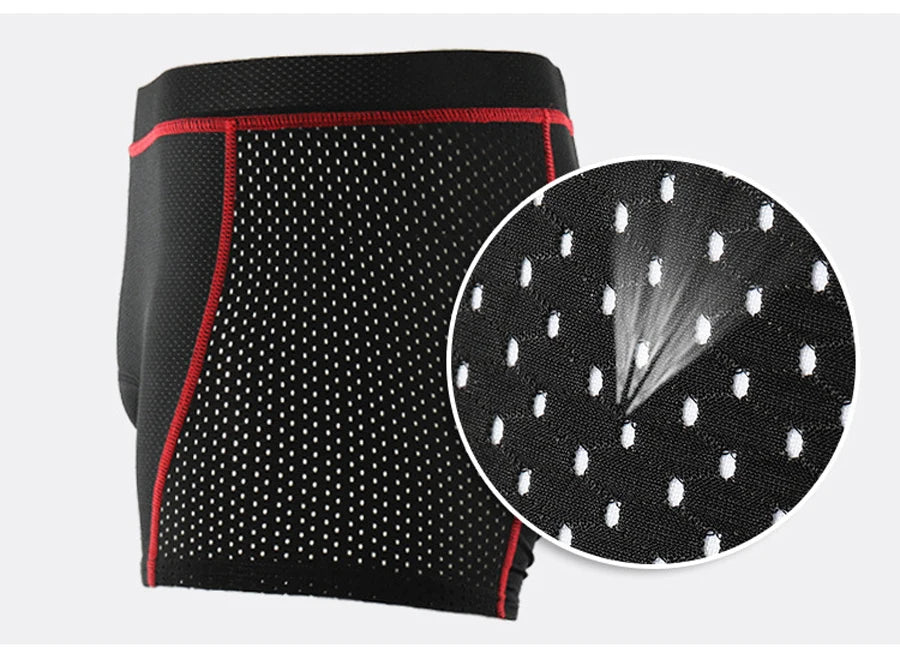 NEWBOLER Men's 5D Gel Padded Cycling Underwear
