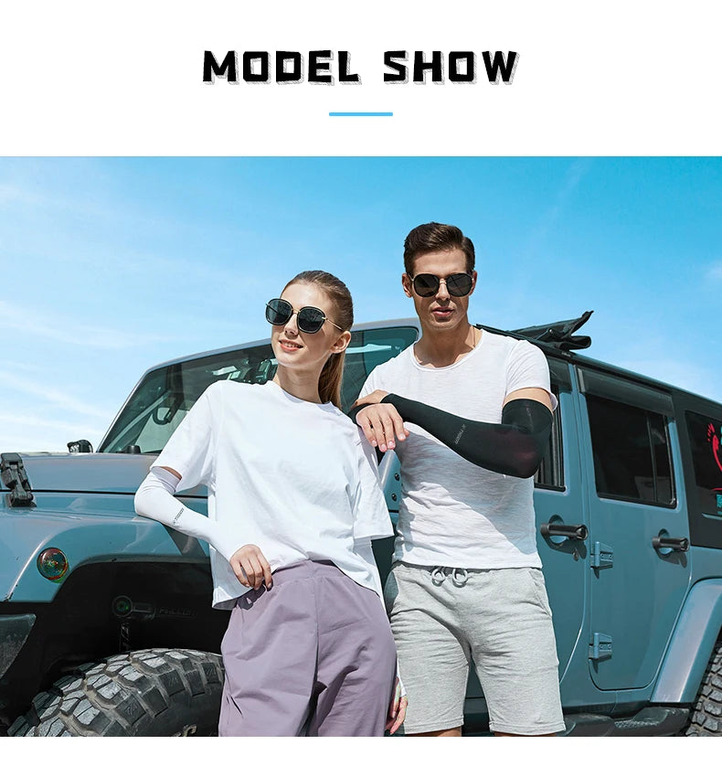 X‑TIGER Ice Fabric Anti‑UV Arm Sleeves