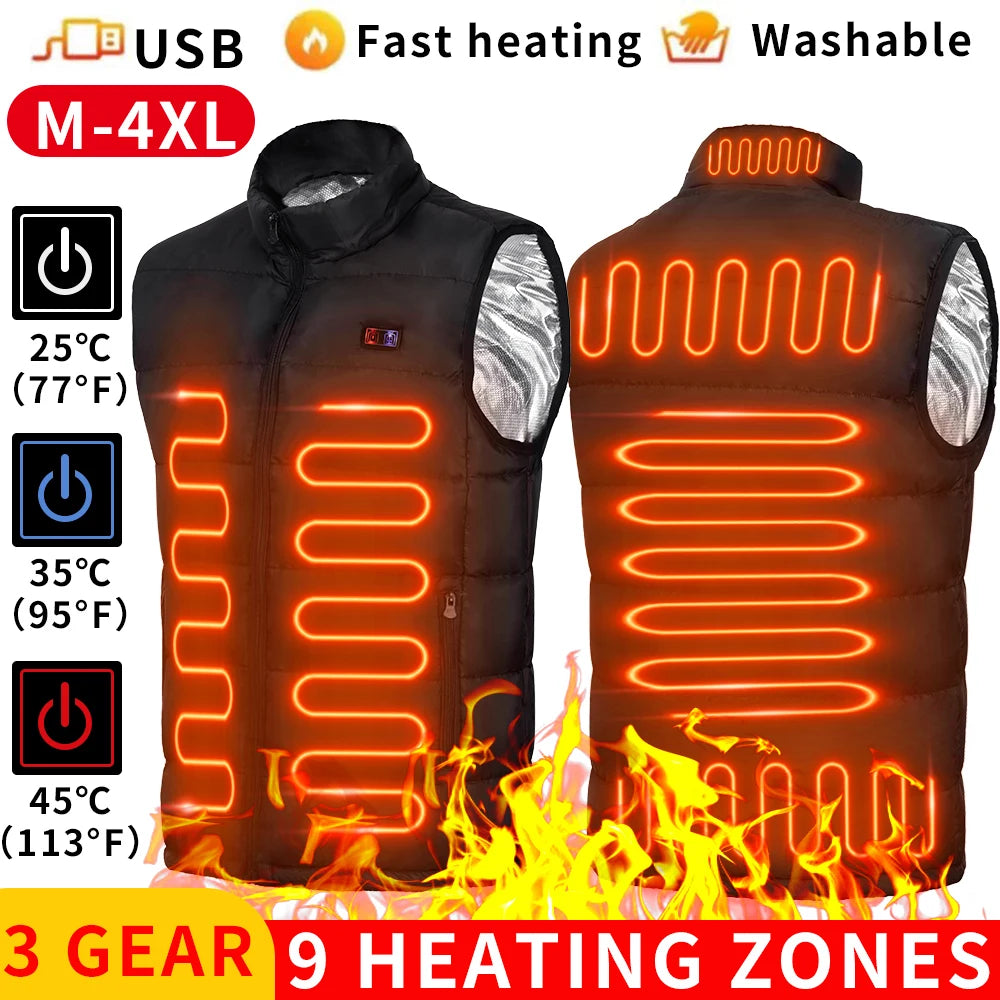 Graphene Heating Coat for Men & Women