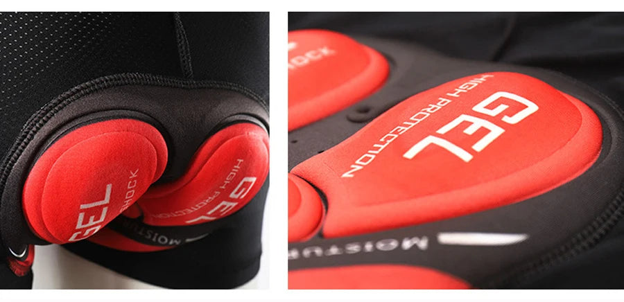 NEWBOLER Men's 5D Gel Padded Cycling Underwear