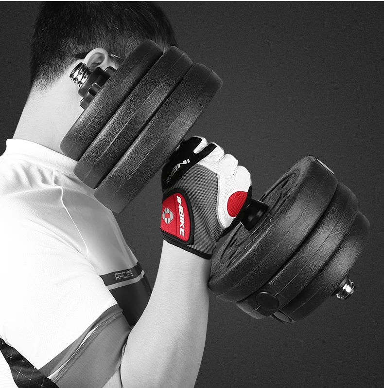 INBIKE Shock‑Absorbing Gel Pad Cycling Gloves