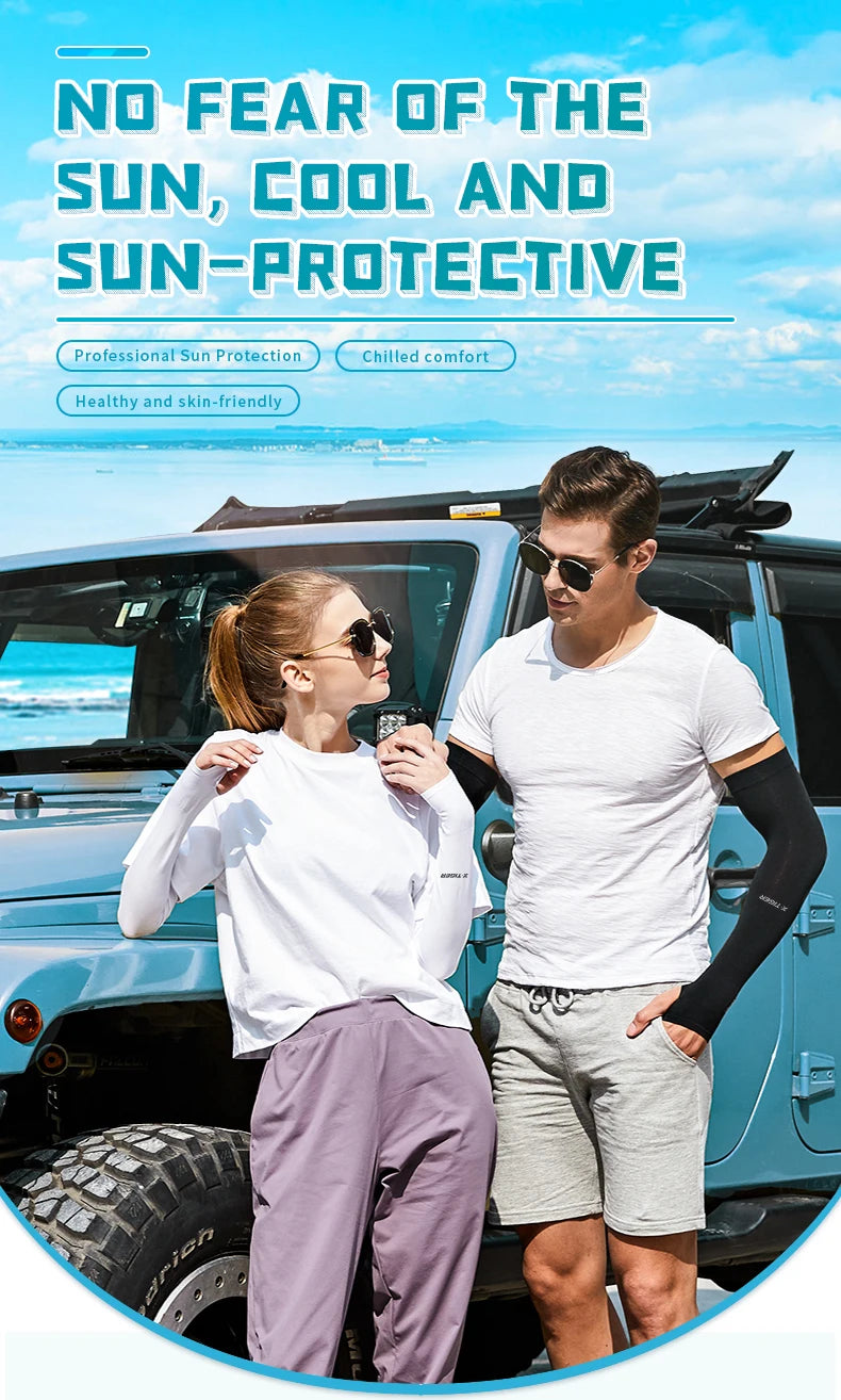 X‑TIGER Ice Fabric Anti‑UV Arm Sleeves