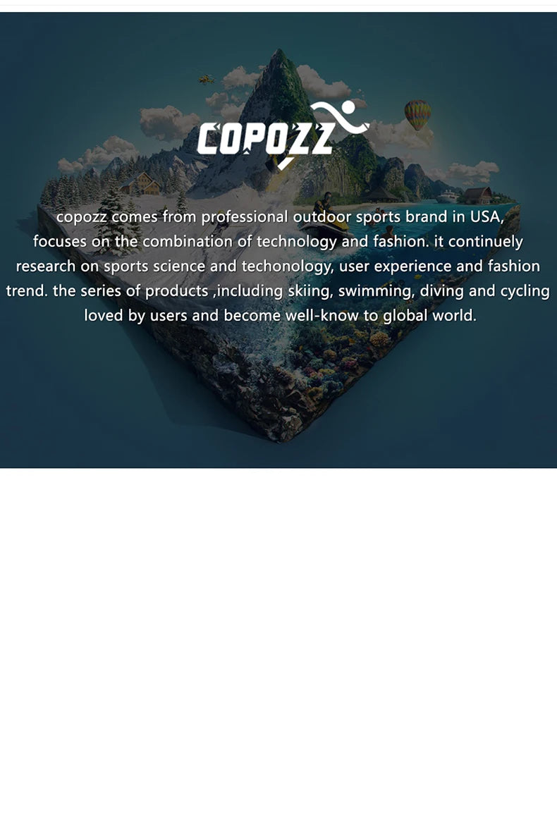 Copozz Waterproof Winter Ski Gloves