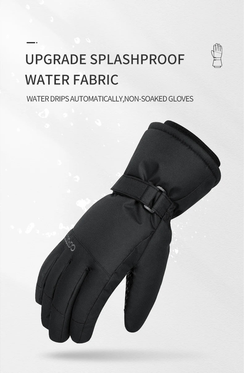 Copozz Waterproof Winter Ski Gloves