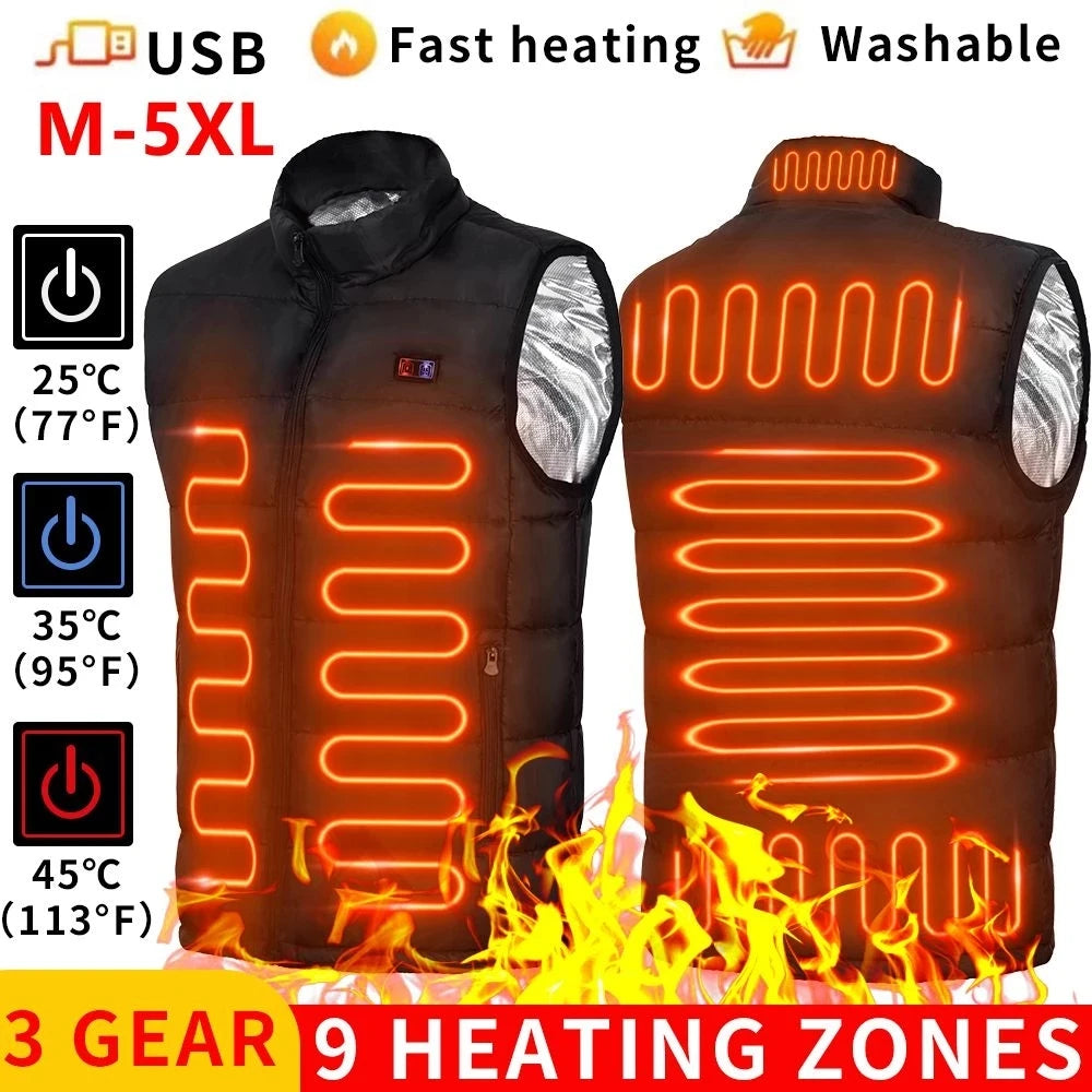 Graphene Heating Coat for Men & Women