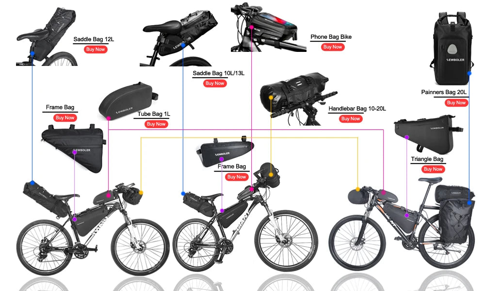 Waterproof Bike Saddle Bag