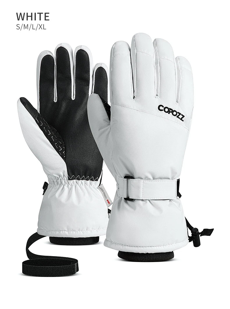 Copozz Waterproof Winter Ski Gloves