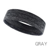 Unisex Non-Slip Sports Headband for Workout & Yoga