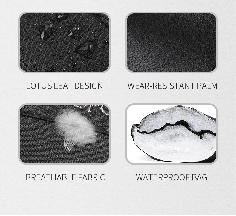 Copozz Waterproof Winter Ski Gloves