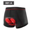 NEWBOLER Men's 5D Gel Padded Cycling Underwear