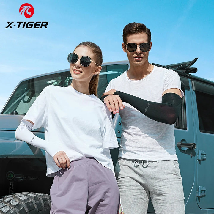 X‑TIGER Ice Fabric Anti‑UV Arm Sleeves