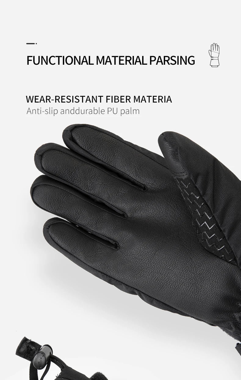 Copozz Waterproof Winter Ski Gloves