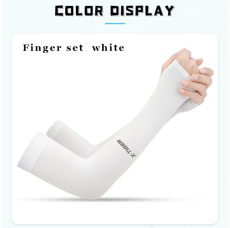 X‑TIGER Ice Fabric Anti‑UV Arm Sleeves