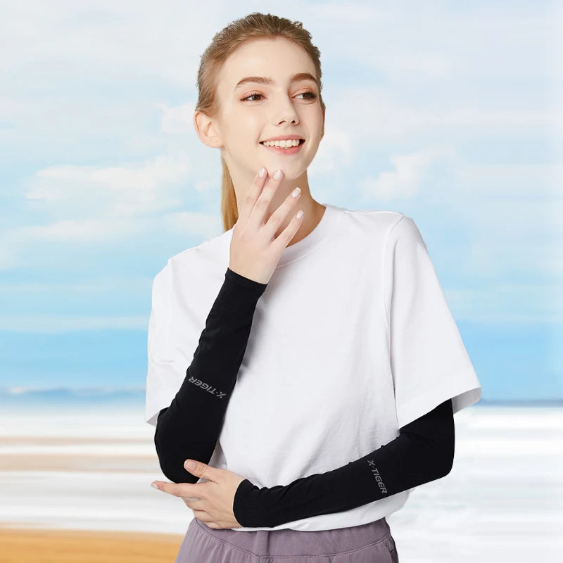 X‑TIGER Ice Fabric Anti‑UV Arm Sleeves
