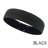 Unisex Non-Slip Sports Headband for Workout & Yoga