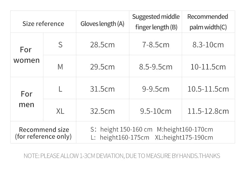 Copozz Waterproof Winter Ski Gloves