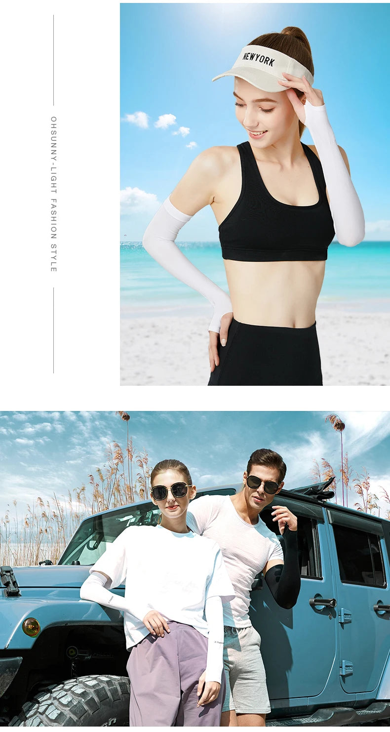 X‑TIGER Ice Fabric Anti‑UV Arm Sleeves