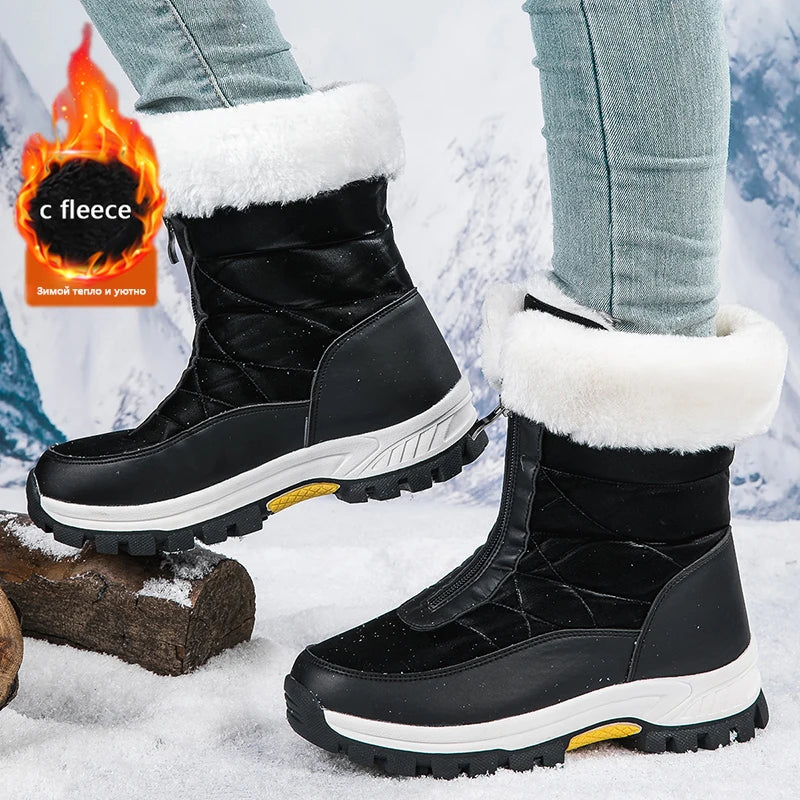 2025 New Women's Fur Snow Boots