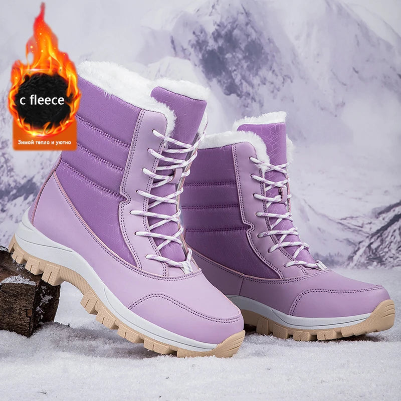 2025 New Women's Fur Snow Boots