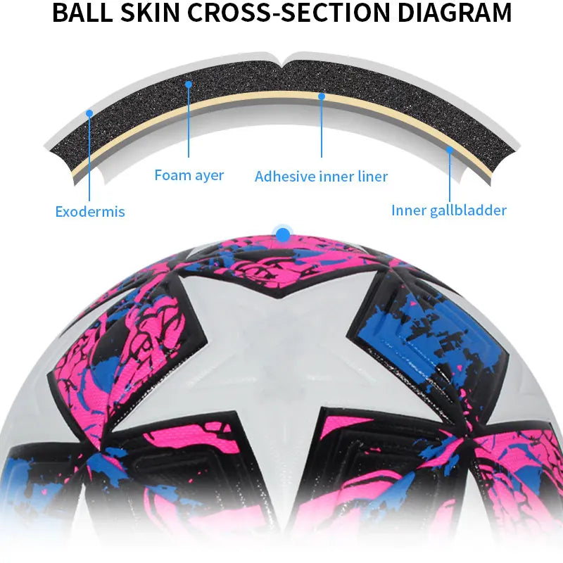 Professional PU Soccer Ball – Size 4/5