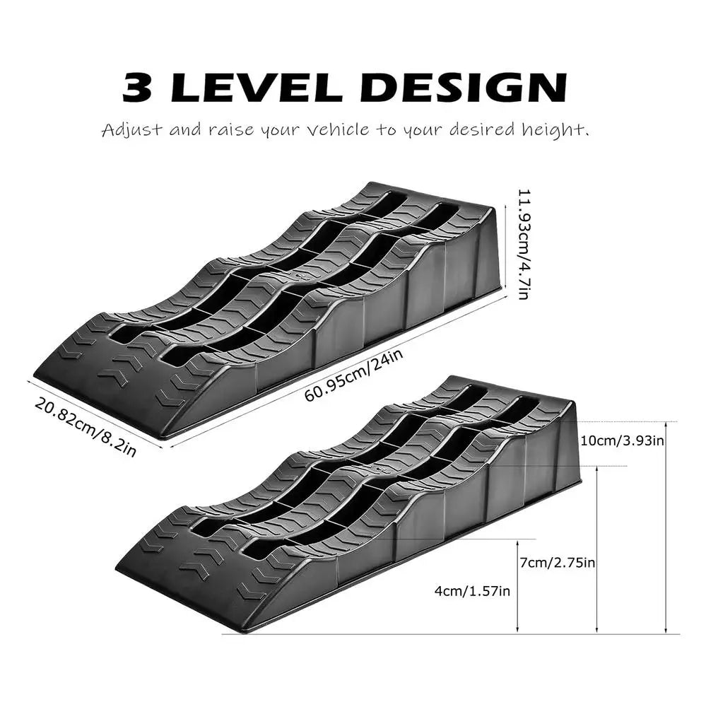 RV Leveling Ramps – Heavy Duty Wheel Chocks