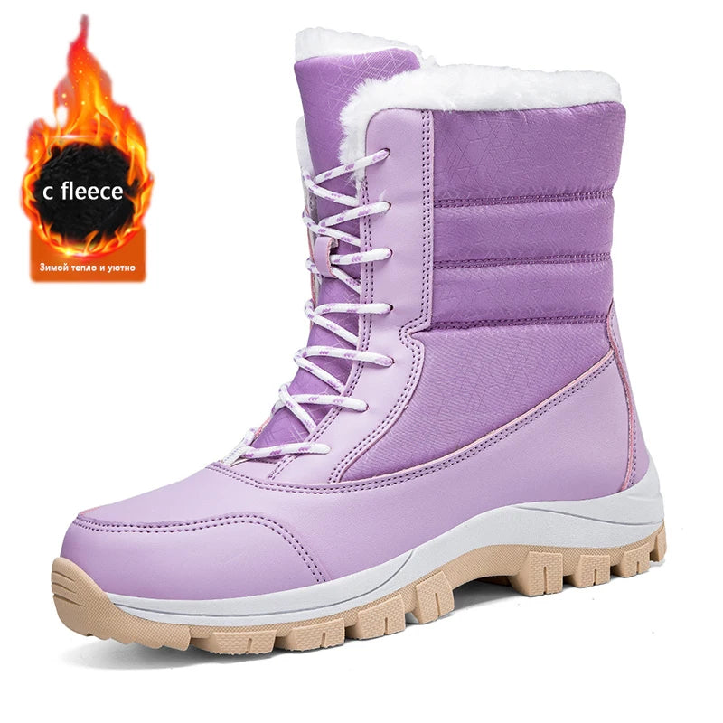 2025 New Women's Fur Snow Boots