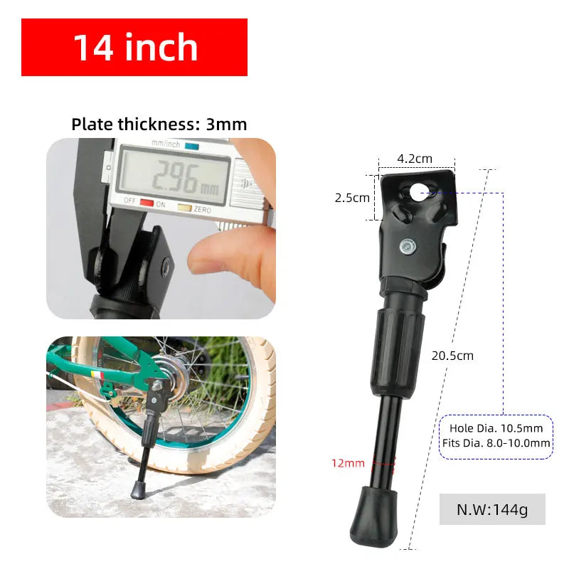 Kids Bike Kickstand