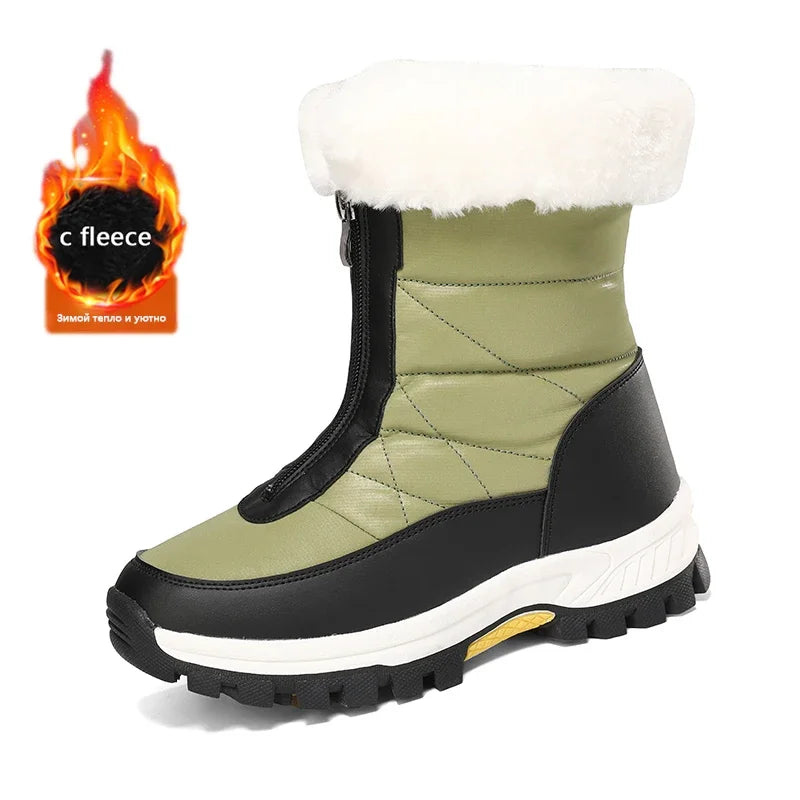 2025 New Women's Fur Snow Boots