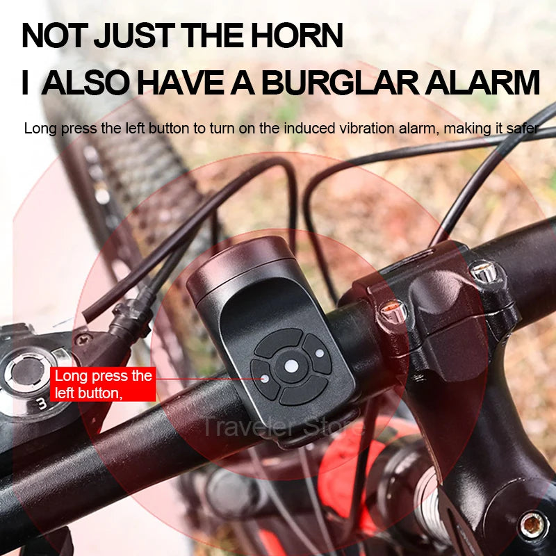 Rechargeable Electric Bike Bell