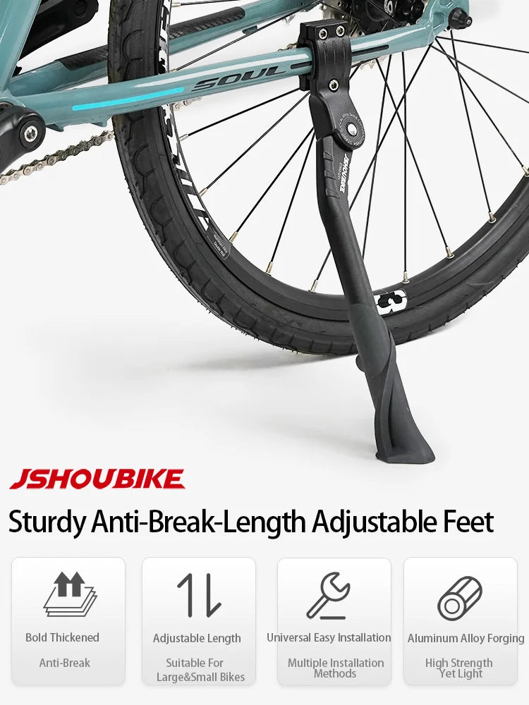 Bicycle Kickstand & E-Bike Side Stand