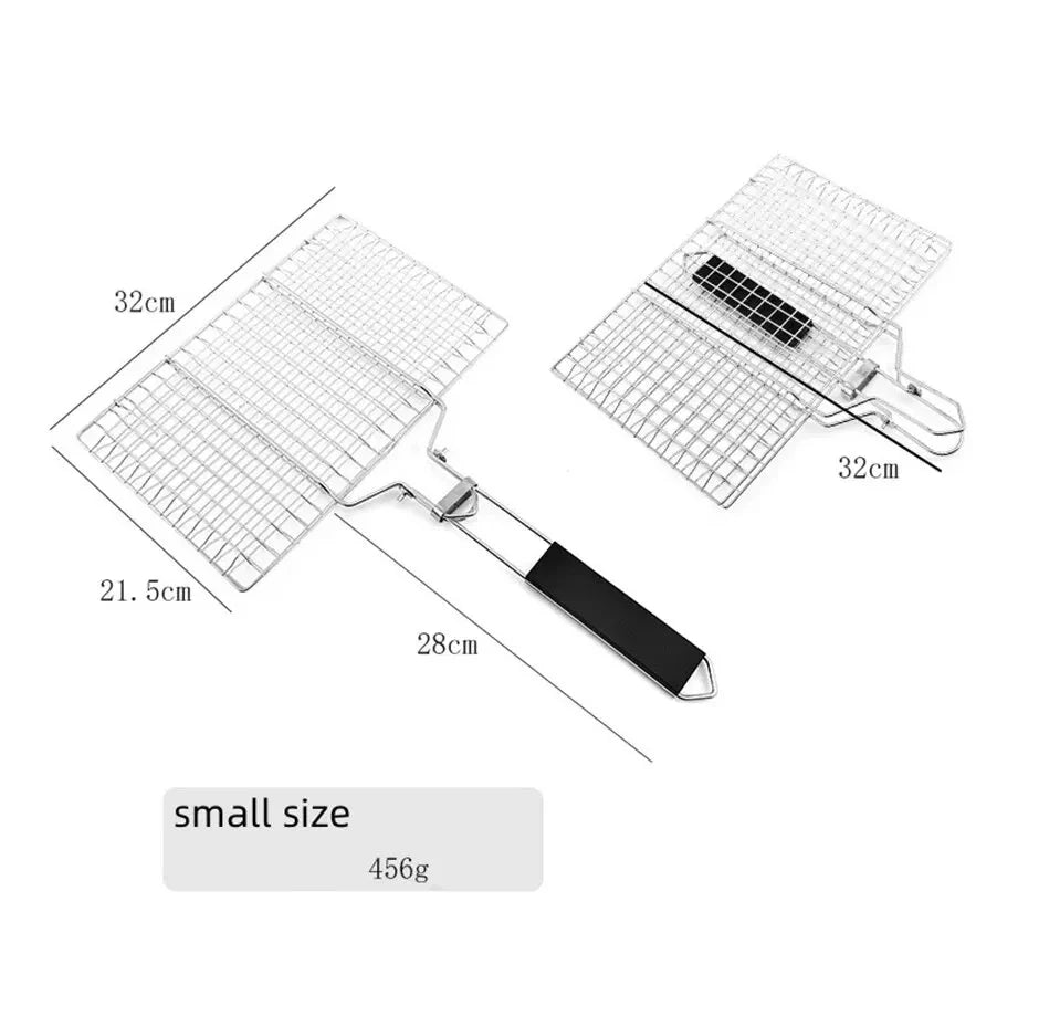 Stainless Steel BBQ Mesh Basket