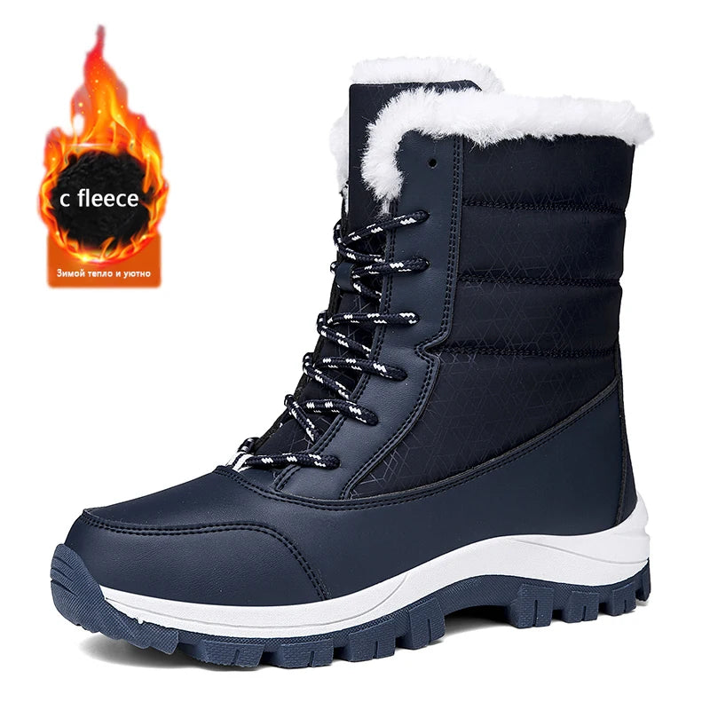2025 New Women's Fur Snow Boots