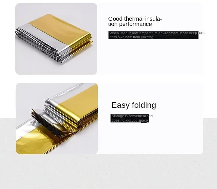 Outdoor Emergency Insulation Blanket – 210x130cm