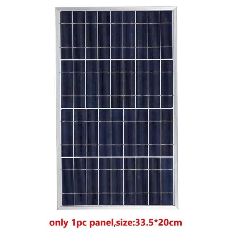Solar Panel Kit – 12V Portable Power System