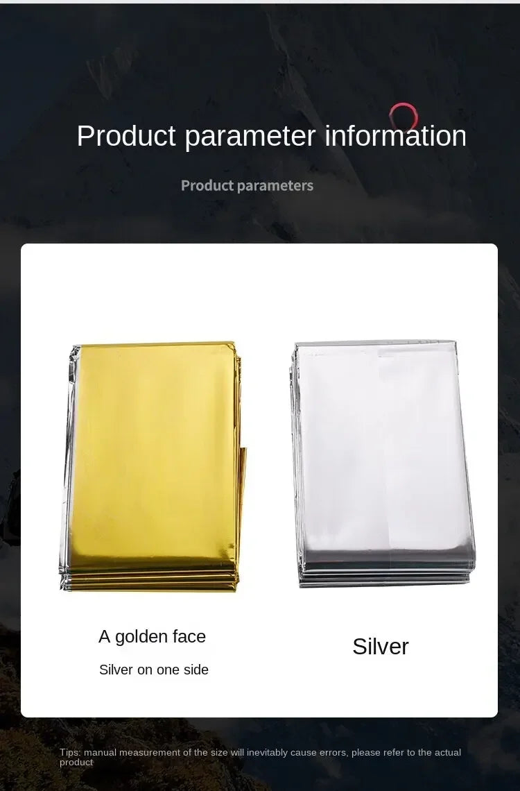 Outdoor Emergency Insulation Blanket – 210x130cm