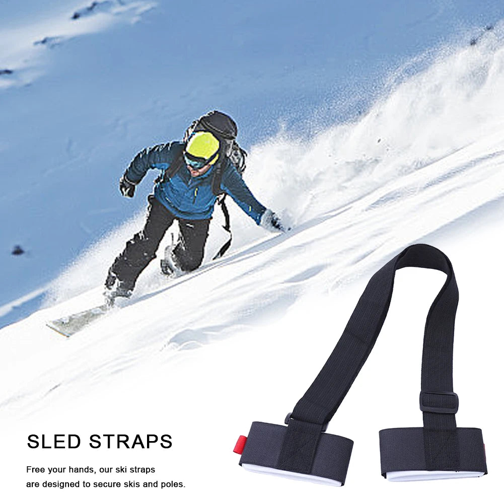 Adjustable Ski & Snowboard Shoulder Carrier Strap