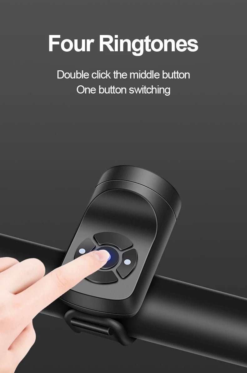 Rechargeable Electric Bike Bell