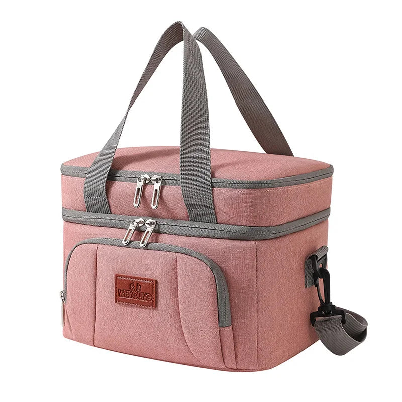 Insulated Lunch Box for Travel, Work, Picnic