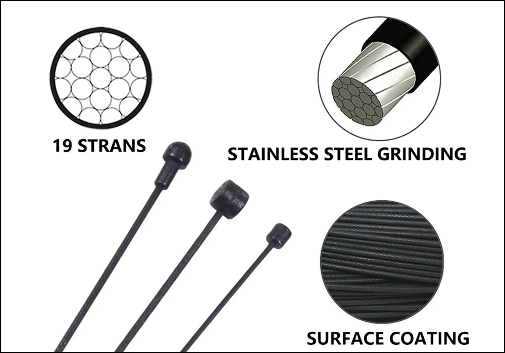 HEPPE Bike Shifter & Brake Cable Set