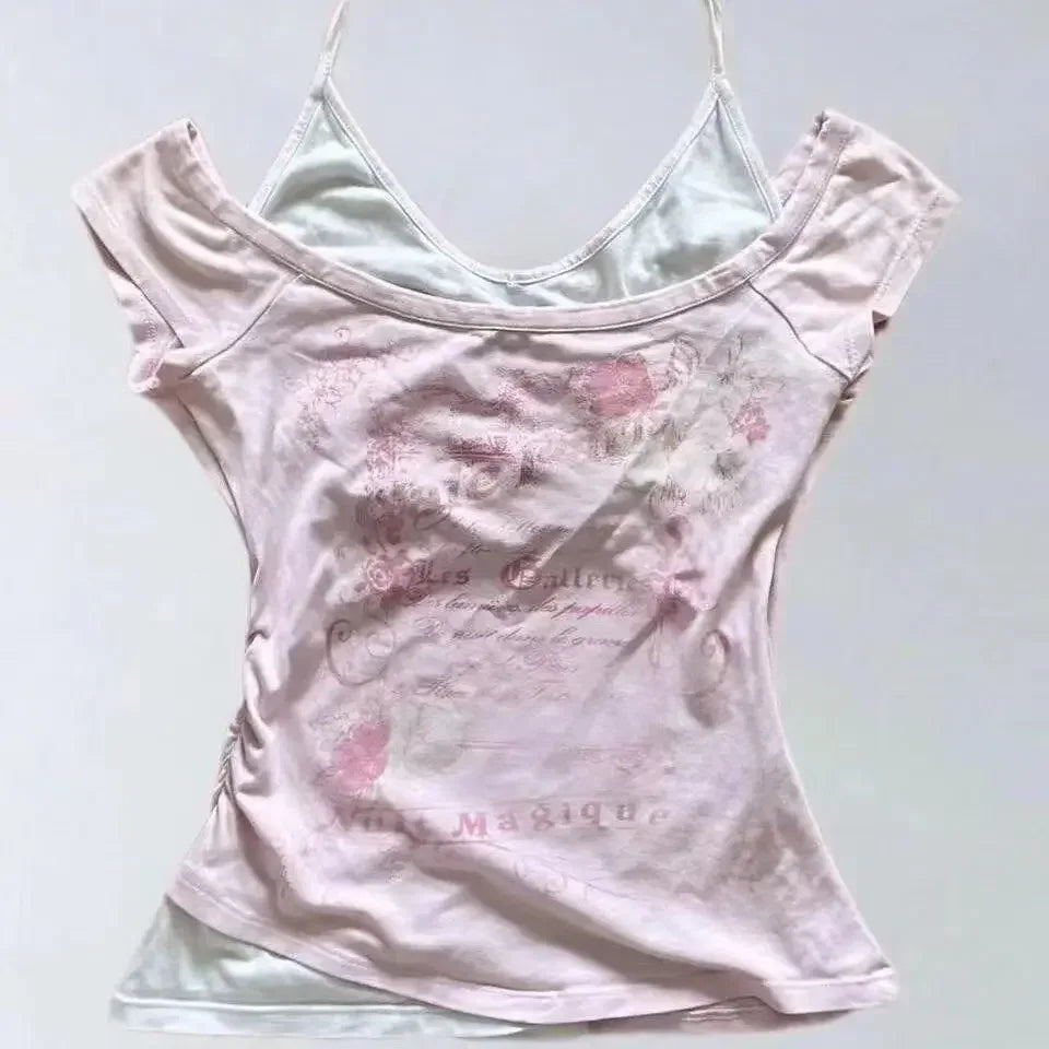 Subculture Y2K Punk Vintage T-Shirt for Women