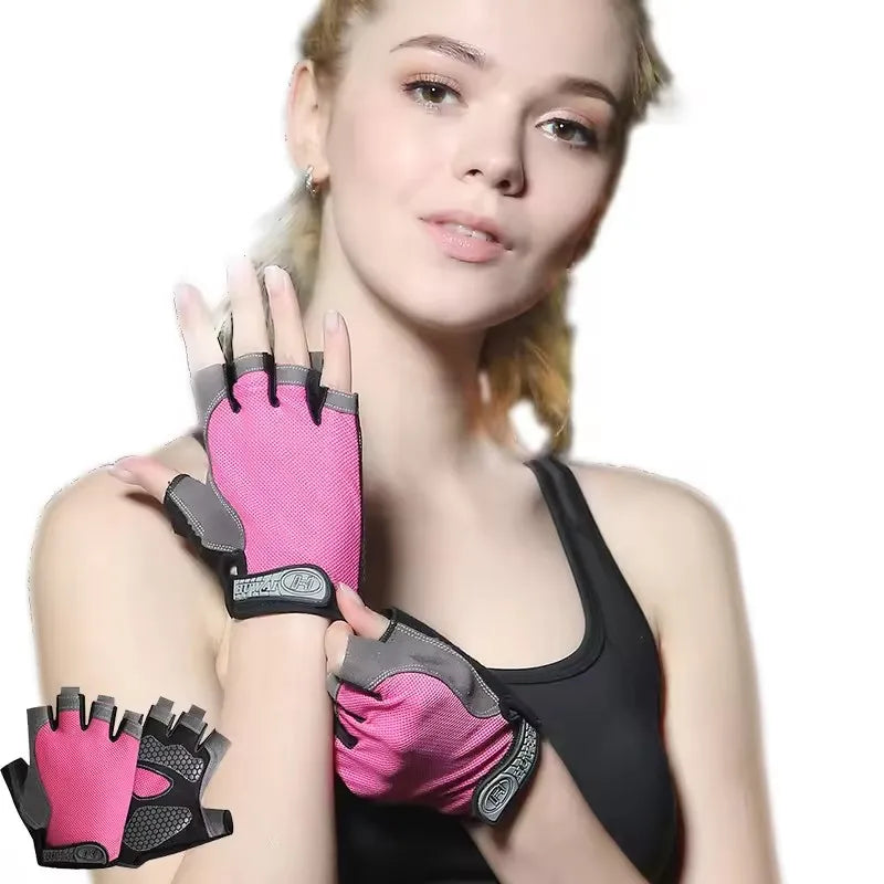 Breathable Half Finger Cycling & Fitness Gloves