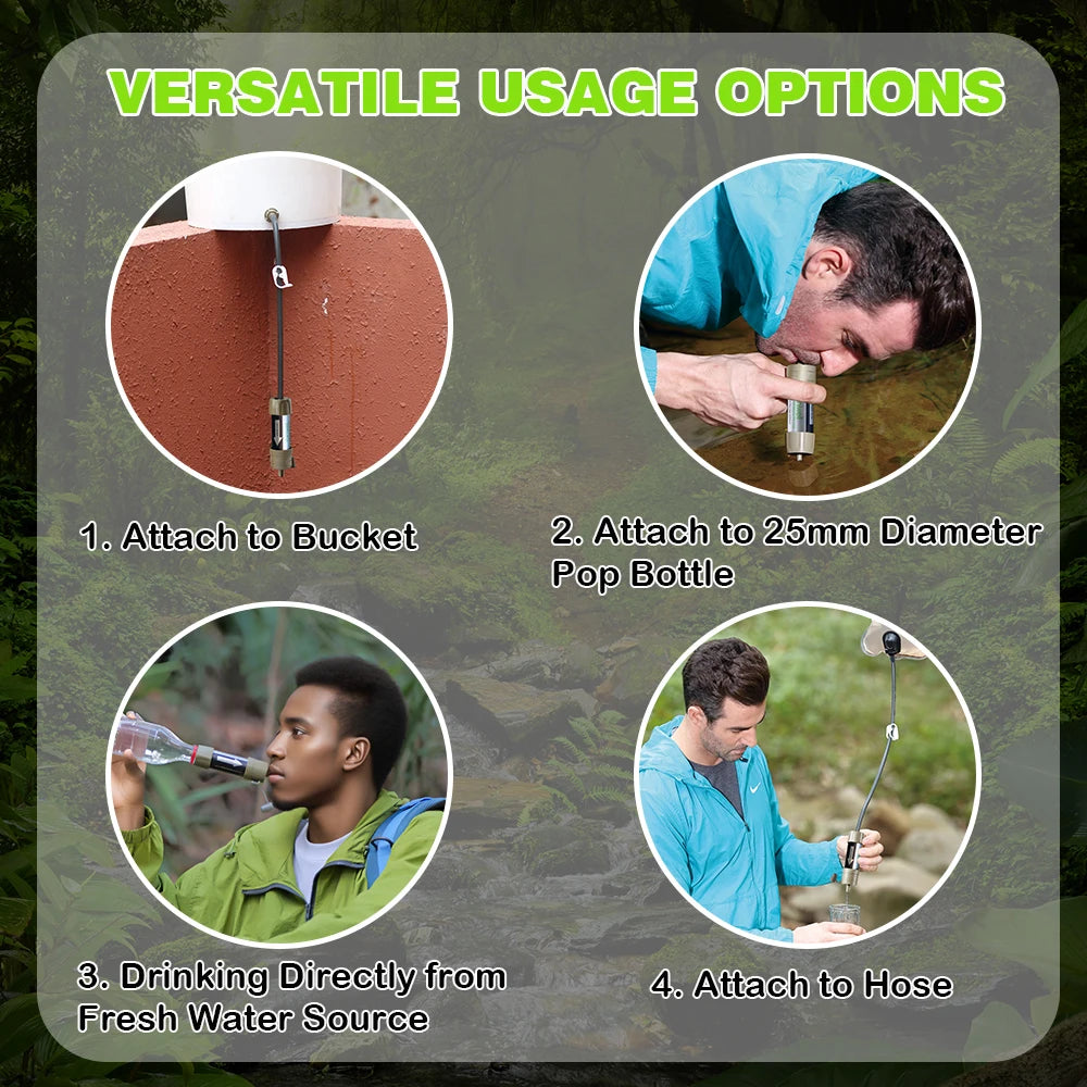 Miniwell Emergency Water Filter Straw