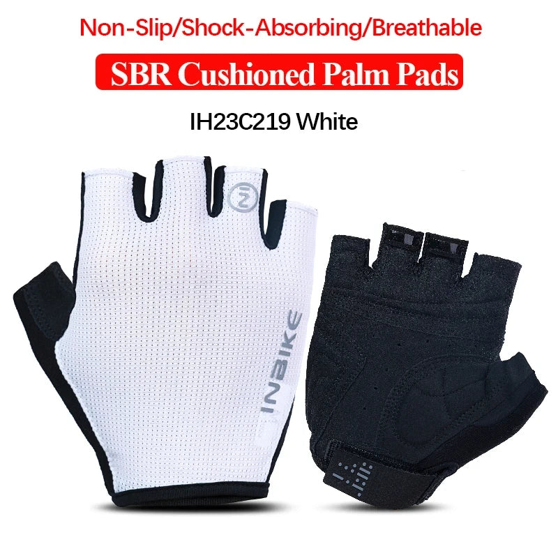 INBIKE Shock‑Absorbing Gel Pad Cycling Gloves