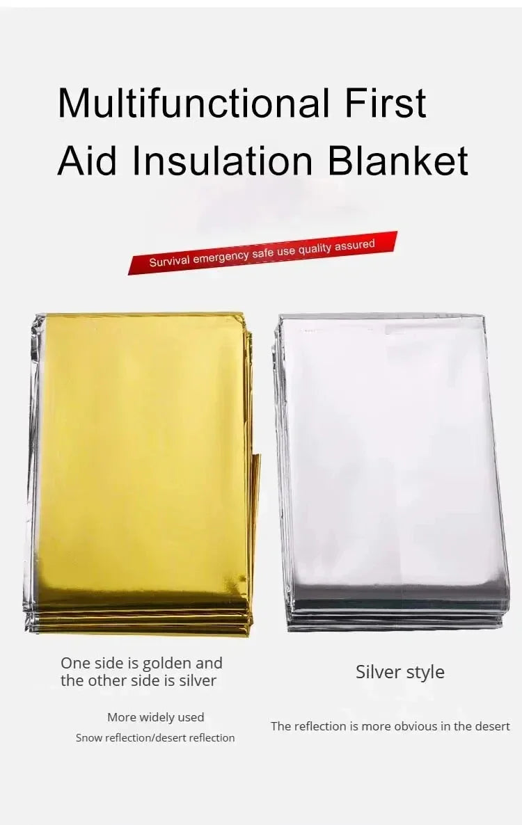 Outdoor Emergency Insulation Blanket – 210x130cm