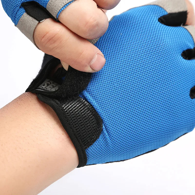 Unisex Fingerless Anti-Slip Breathable Cycling Gloves